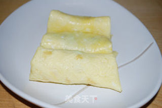 [总决赛]金玉满堂---薄蛋卷彩丁的做法步骤：14