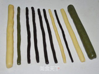Hello Panda 无色素无模具熊猫饼干来啦!(附超详细过程分解图)的做法步骤:10
