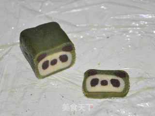 Hello Panda 无色素无模具熊猫饼干来啦!(附超详细过程分解图)的做法步骤:19