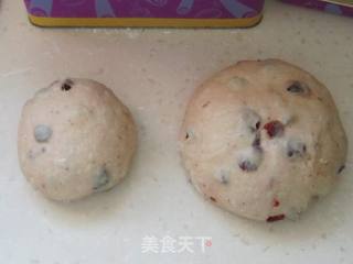 酒香果干吐司的做法步骤:7