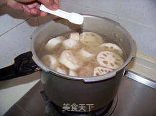 排骨藕汤的做法步骤:7