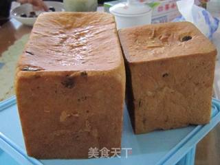 酒香果干吐司的做法步骤：13