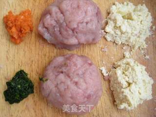 万事如意—如意鸳鸯鱼肉卷的做法步骤:5