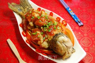 年年有鱼(余)——糖醋浇汁鱼的做法步骤:17