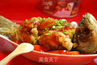 年年有鱼(余)——糖醋浇汁鱼的做法步骤:18
