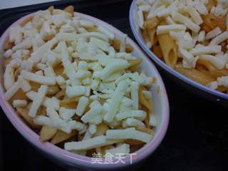 肉酱焗通心粉的做法步骤:10