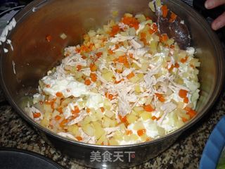 鸡肉沙拉的做法步骤：5