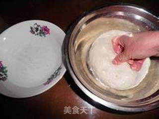刚出炉的-----新年学做春卷皮的做法步骤:4