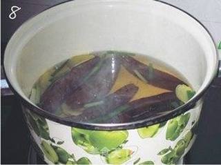 一帆风顺——鲜虾鲍汁海参的做法步骤:8