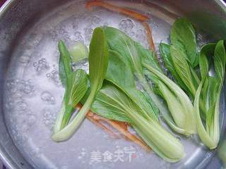 团团圆圆----四喜丸子的做法步骤:4