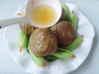 团团圆圆----四喜丸子的做法步骤:9