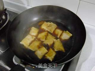 家庭自制简单卤味——豆腐皮儿肉卷的做法步骤：7