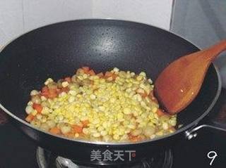 金玉满堂——胡萝卜珍珠马蹄果的做法步骤:9