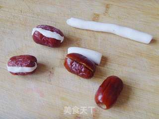 笑口常开--糯米枣的做法步骤:4