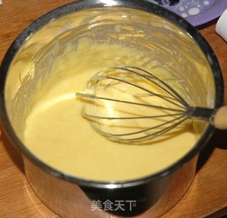 8寸戚风蛋糕--之生日蛋糕米老鼠的做法步骤:5