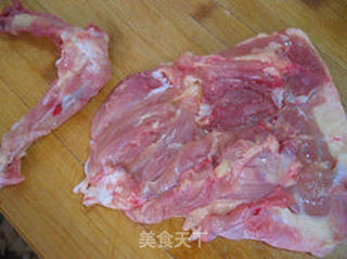 招财进宝--金钱鸡肉卷的做法步骤:3