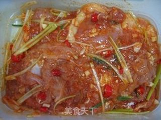 招财进宝--金钱鸡肉卷的做法步骤:5