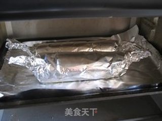 招财进宝--金钱鸡肉卷的做法步骤:15