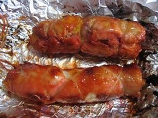 招财进宝--金钱鸡肉卷的做法步骤:19
