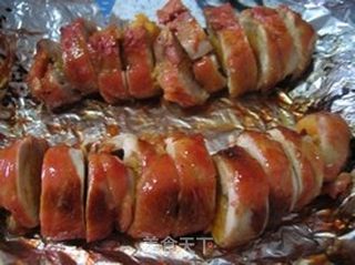 招财进宝--金钱鸡肉卷的做法步骤:20