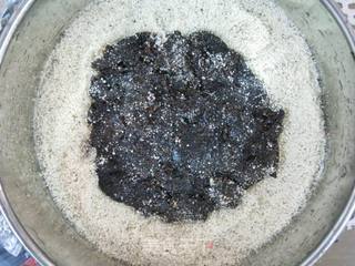 吉星高照——红糖豆渣松糕的做法步骤:4