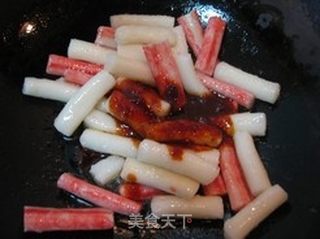 步步高升--金灿灿的辣炒年糕(高)的做法步骤:14