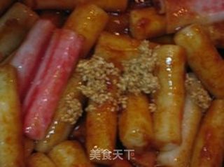 步步高升--金灿灿的辣炒年糕(高)的做法步骤:16