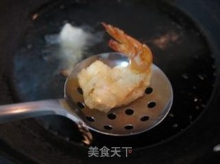 团团圆圆--黄金虾配茄汁肉丸(金凤戏龙珠)的做法步骤:12