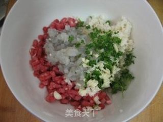 团团圆圆--黄金虾配茄汁肉丸(金凤戏龙珠)的做法步骤:14