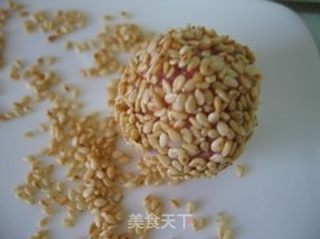 团团圆圆--黄金虾配茄汁肉丸(金凤戏龙珠)的做法步骤:18