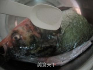 鸿运当头--鲜香剁椒鱼头的做法步骤:5