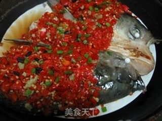 鸿运当头--鲜香剁椒鱼头的做法步骤:12