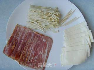 竹爆平安:芝士培根卷的做法步骤:2