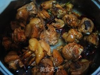 大吉大利--辣焖栗子鸡的做法步骤:12