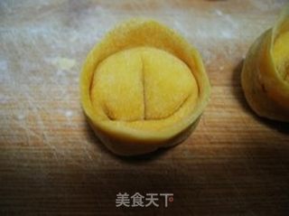 金银满盆--金银元宝饺子的做法步骤：21