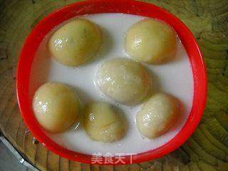 椰汁玉米汤圆&鳕鱼排的做法步骤:8