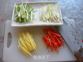 清蒸牙片鱼的做法步骤：2