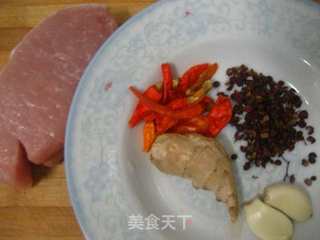 水煮肉片的做法步骤：1