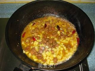 咖喱土豆鸡肉饭的做法步骤:5