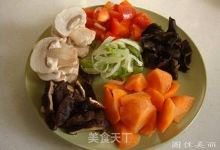 八珍豆腐煲的做法步骤:2