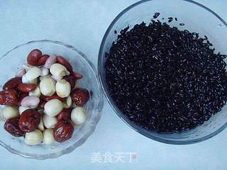 吉祥如意:养颜八宝饭(无油版)的做法步骤:3