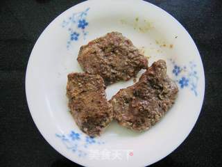 第一次做牛扒的做法步骤:12