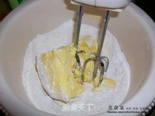 佳节年饼系列(3)London Almond Cookies@@伦敦巧克力杏仁曲奇的做法步骤:2