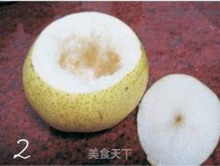 川贝冰糖炖雪梨的做法步骤:2