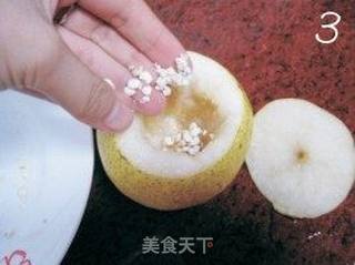 川贝冰糖炖雪梨的做法步骤:3