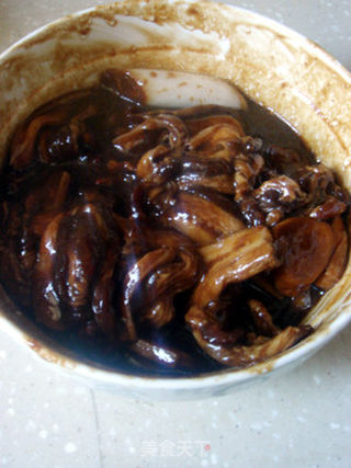 噬荤族健康菜——粉蒸肉的做法步骤:7