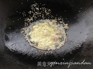 榄菜芝麻炒豆角的做法步骤:3