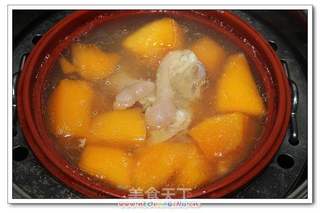 木瓜黄豆猪脚汤的做法步骤:7