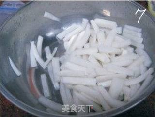 苹果醋腌酸脆萝卜的做法步骤:7