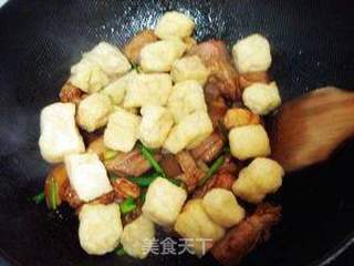 升级版油豆腐烧肉的做法步骤:9